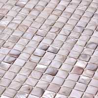 Мозаика Pixel Mosaic Перламутр в интерьере