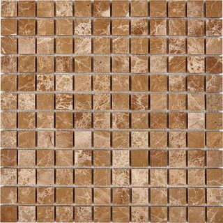 Pixel Mosaic Каменная мозаика мозаика Light Emperador 23x23 30.5*30.5*6