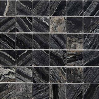 Pixel Mosaic Каменная мозаика мозаика Royal Grey 48x48 30.5*30.5*6