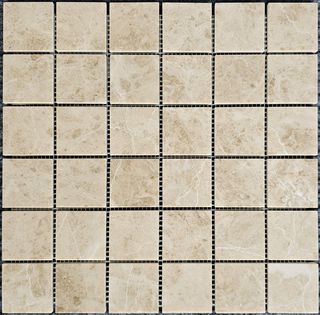 Pixel Mosaic Каменная мозаика мозаика Cappucino 48x48 30.5*30.5*6