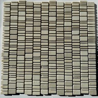 Pixel Mosaic Каменная мозаика мозаика Cream Nova 31*30.7*6