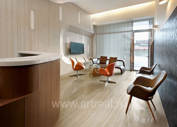 Керамогранит Vallelunga Urbe в интерьере