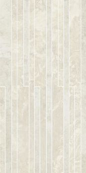 Settecento Artifact мозаика Off White Mosaico Bug (Dot/Line) 30*60*9