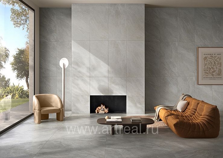 Vitra Russia SlateStone Керамогранит Vitra Russia SlateStone в интерьере