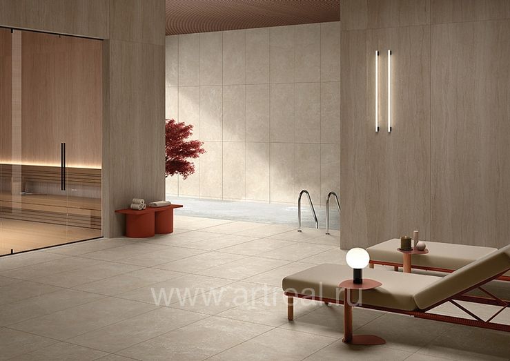 Vitra Russia Emperador Керамогранит Vitra Russia Emperador в интерьере