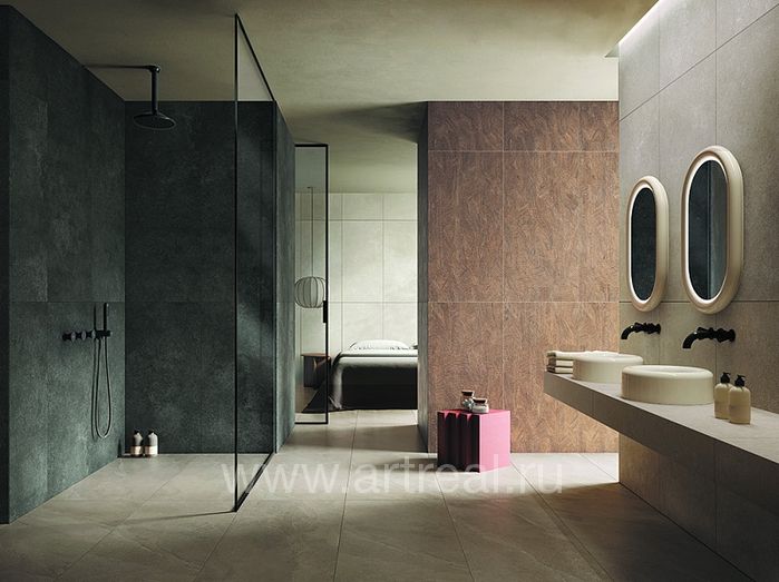 Керамогранит Vitra Russia ArtWood в интерьере