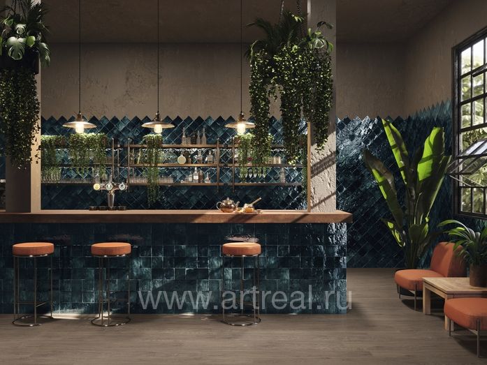 Керамогранит APE Authentic в интерьере