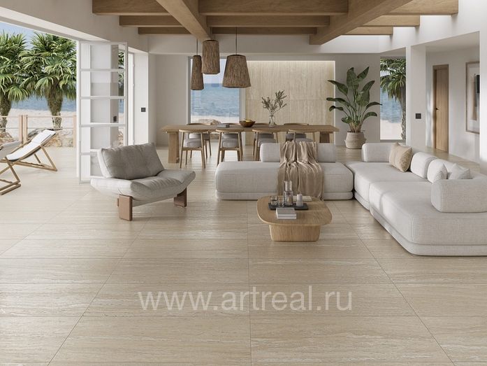 Керамогранит Fanal Travertino в интерьере