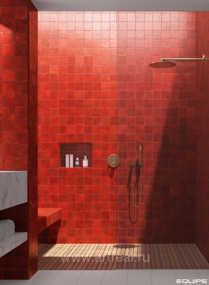 Керамическая плитка Equipe Menorca в интерьере