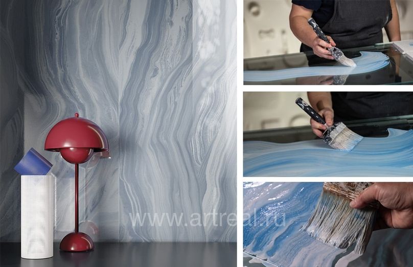 Керамическая плитка Fap Materia Brillante в интерьере