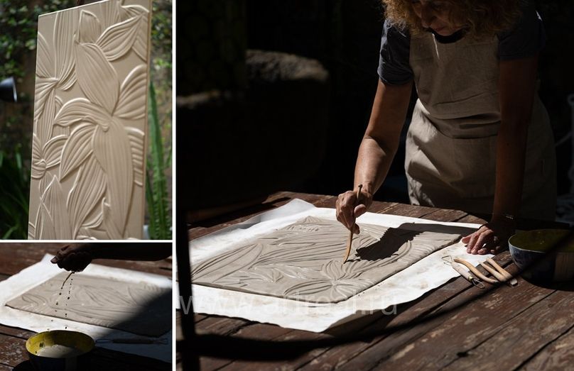 Керамическая плитка Fap Materia Brillante в интерьере