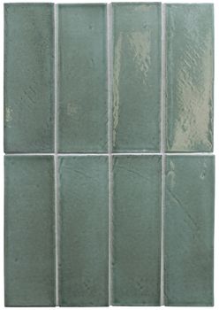 Настенная плитка Oil Blue Gloss 5*15