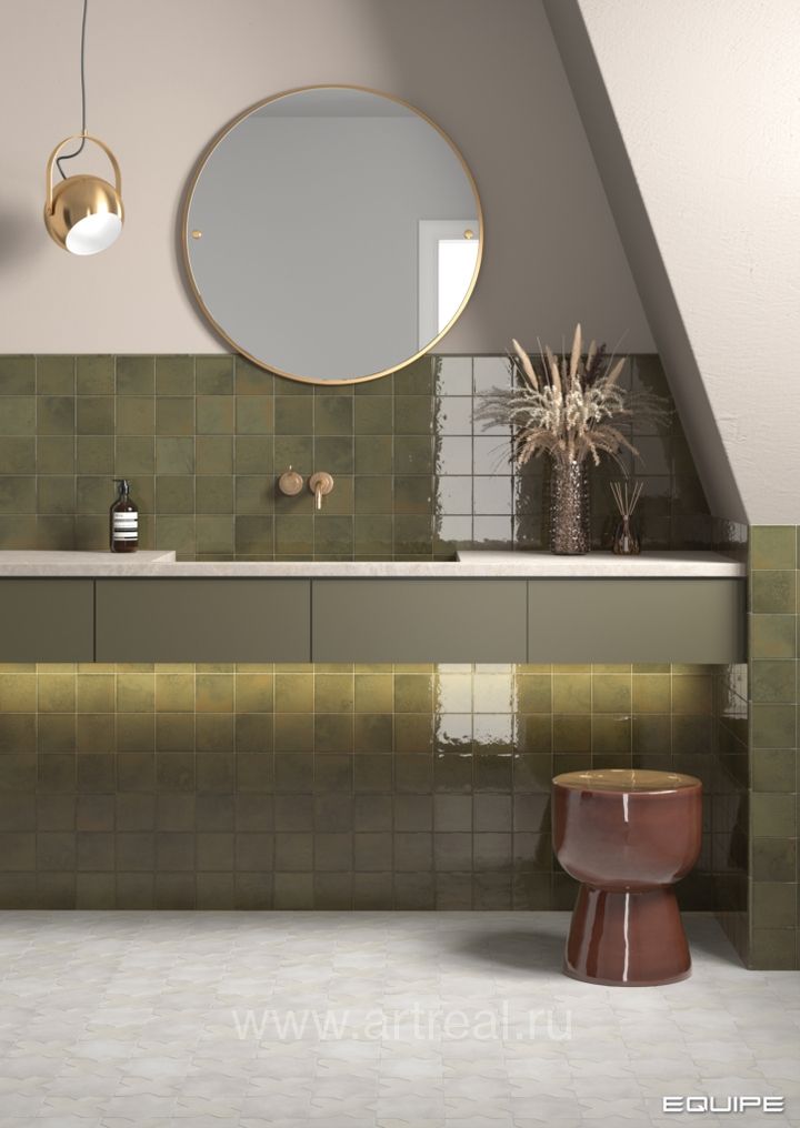 Керамическая плитка Equipe Bohemian в интерьере