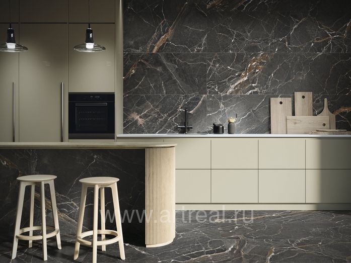 Керамогранит APE Colemanite Stone в интерьере