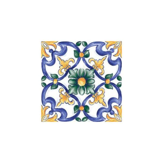 Ragno Amuri керамогранит Decoro Maiolica Tappeto 3 Glossy 20*20*10