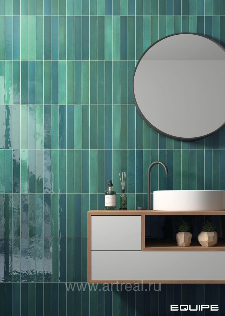 Керамическая плитка Equipe Isola в интерьере