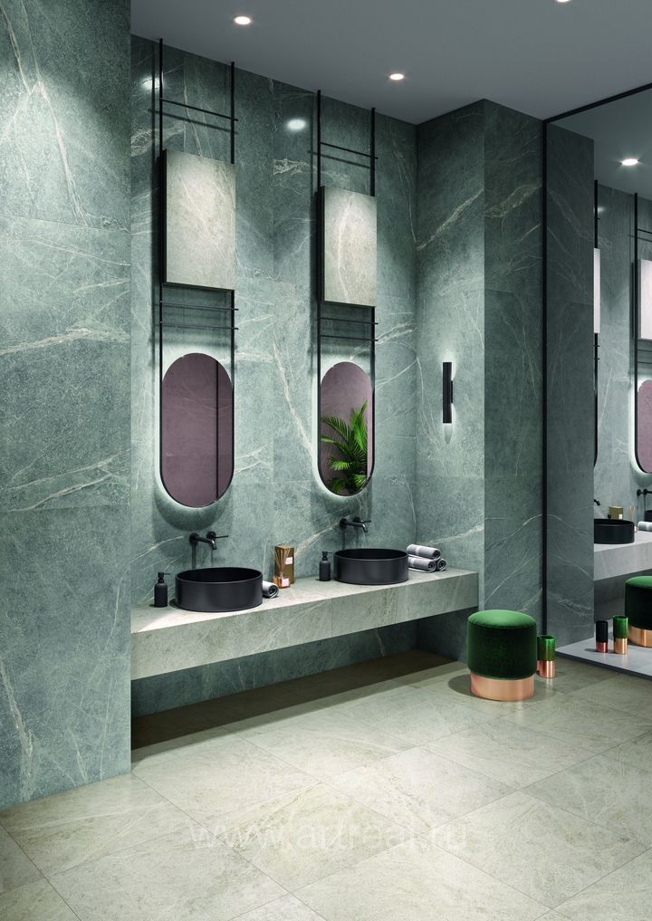 Керамогранит Cercom Soap Stone в интерьере