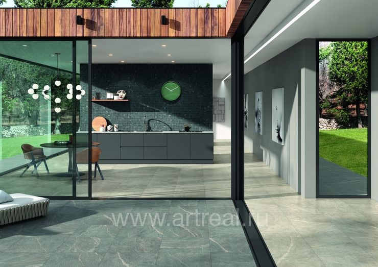 Керамогранит Cercom Soap Stone в интерьере