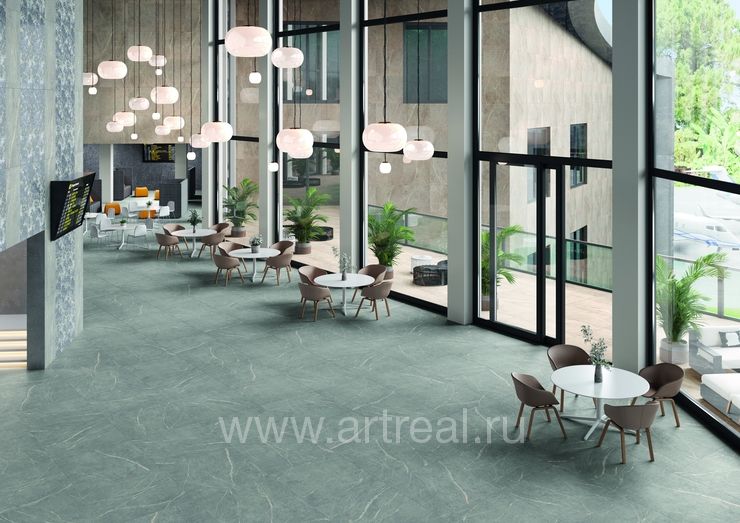 Керамогранит Cercom Soap Stone в интерьере