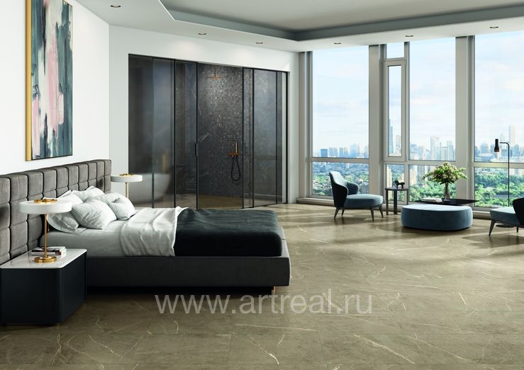 Керамогранит Cercom Soap Stone в интерьере