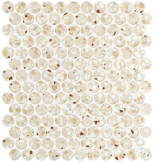 Мозаика Gemme Beige Round Mosaico 29*32.5*9