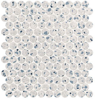 Мозаика Gemme Azzurro Round Mosaico 29*32.5*9