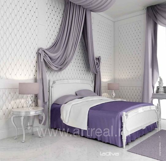 Ккерамическая плитка La Diva Veronica в спальне