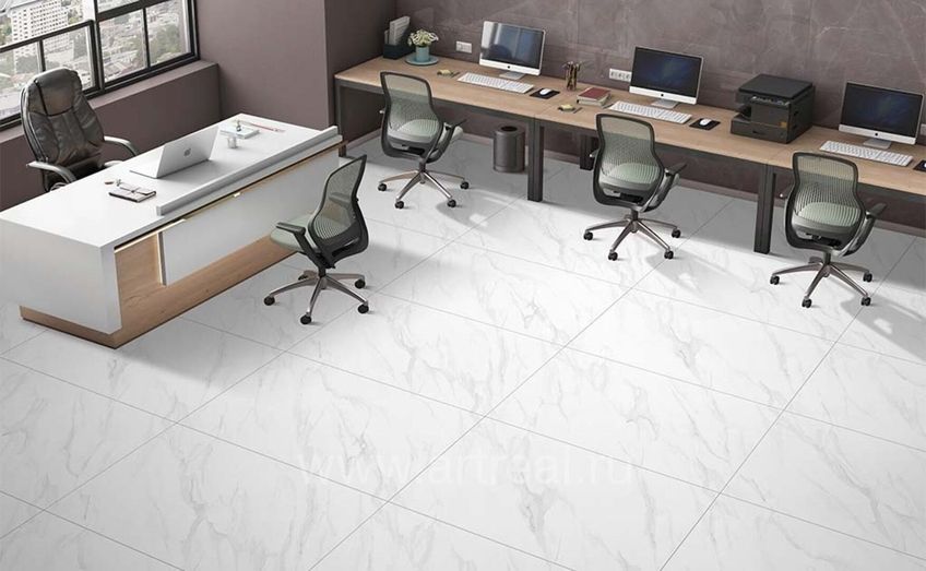 Керамогранит Do&Po Carrara Dream в интерьере