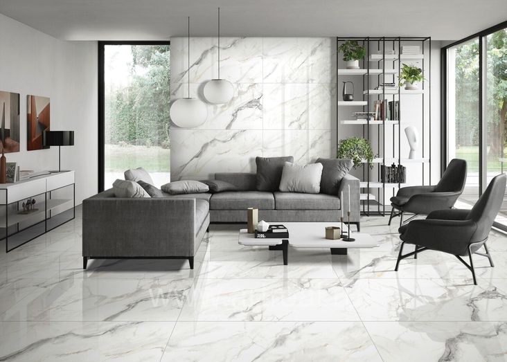 Керамогранит Do&Po Marble Melange в интерьере