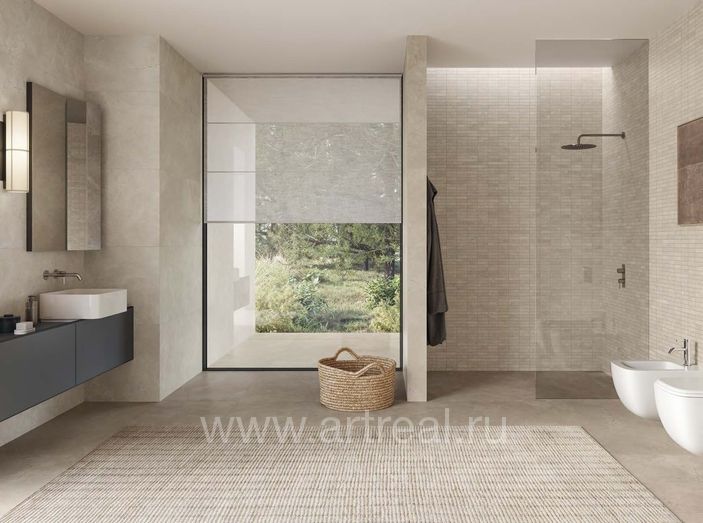 Керамогранит Italgraniti Calcis в интерьере