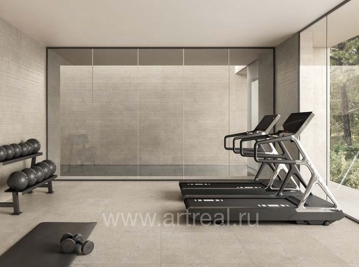 Керамогранит Italgraniti Calcis в интерьере