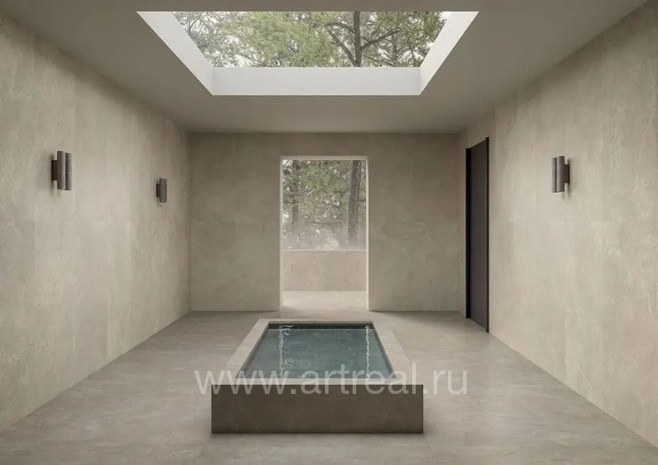 Керамогранит Italgraniti Calcis в интерьере