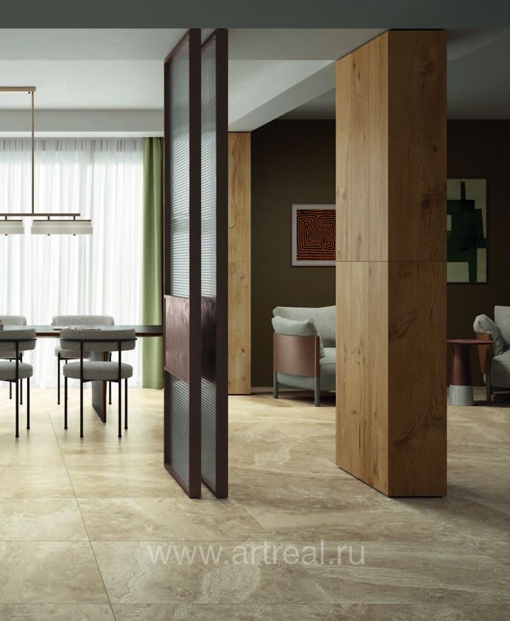 Керамогранит La Fenice Lapis в интерьере