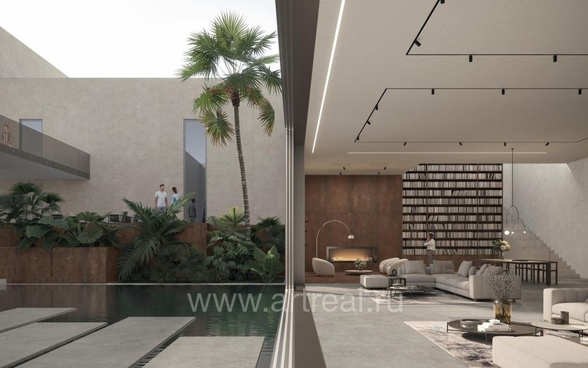 Керамогранит Atlas Concorde Boost Vision в интерьере