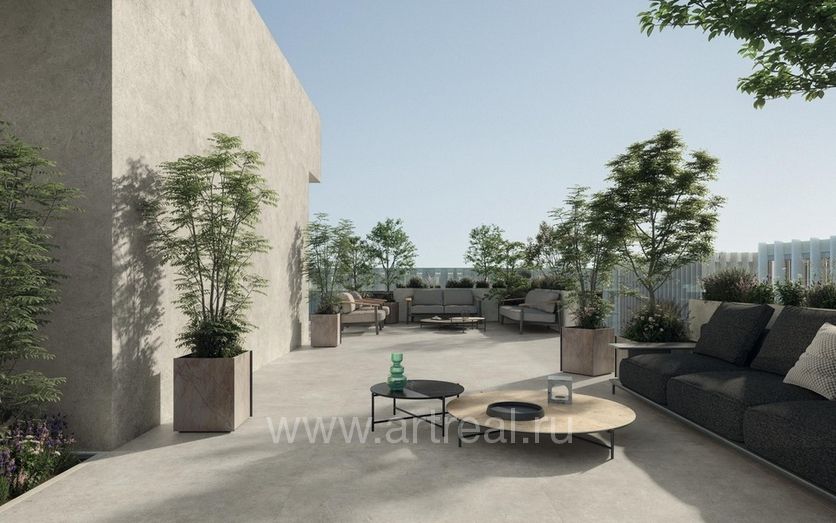 Керамогранит Atlas Concorde Boost Vision в интерьере