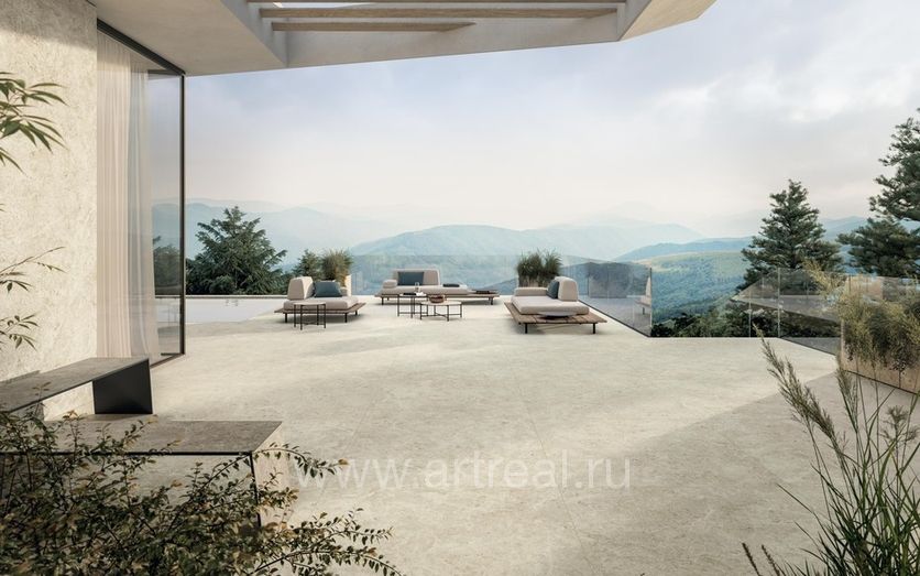 Керамогранит Atlas Concorde Nyra в интерьере