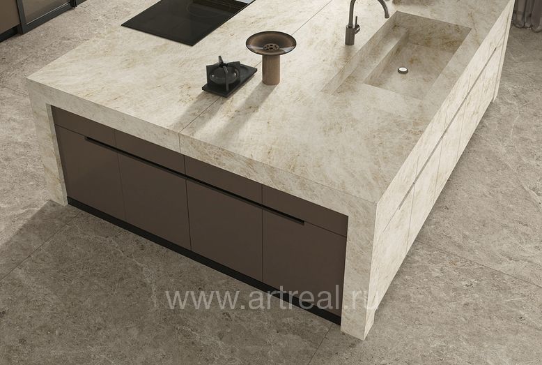 Керамогранит Atlas Concorde Marvel Epic в интерьере