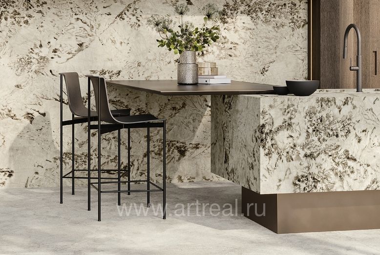 Керамогранит Atlas Concorde Marvel Epic в интерьере