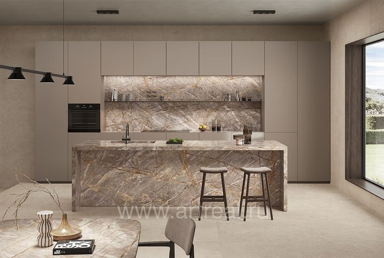 Керамогранит Atlas Concorde Marvel Epic в интерьере