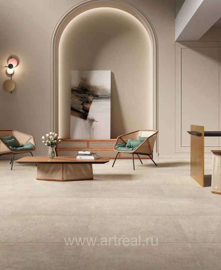 Керамогранит Cercom Absolute Stone в интерьере