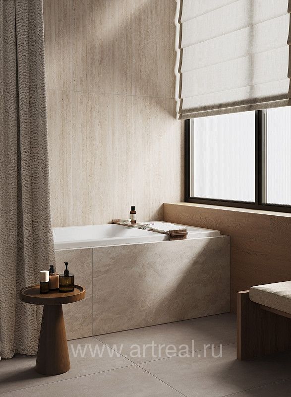 Vitra Russia СпаСтоун Керамогранит Vitra Russia СпаСтоун в интерьере