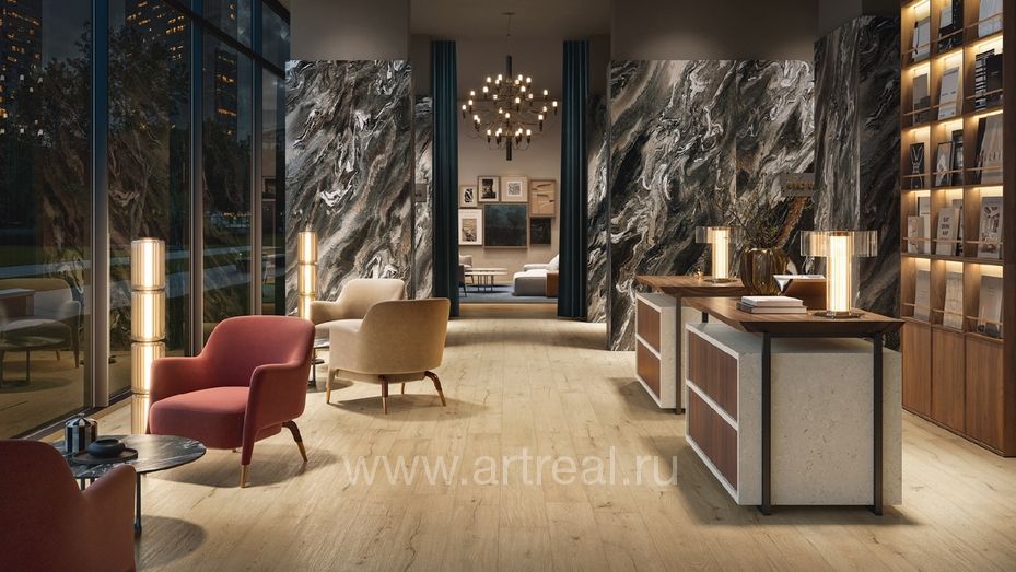 Italon Аура Керамогранит Italon Аура в интерьере