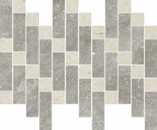Italon Аура мозаика Стоун Грэй Мозаика Хэритэйдж 37.9*31.6*9