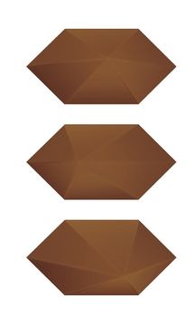 La Fabbrica AVA Tonino Lamborghini Galaxia мозаика Diamond 3D Copper 11*22*18