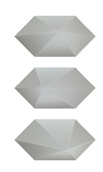 La Fabbrica AVA Tonino Lamborghini Galaxia мозаика Diamond 3D Platinum 11*22*18