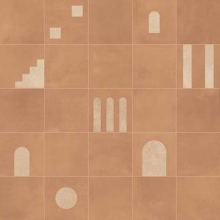 Keope CottoMilano керамогранит Mattone Archetipo 20*20*9