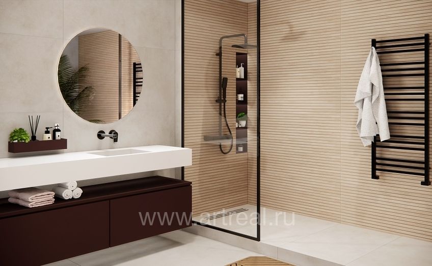 Керамическая плитка Jano Tiles Ribbon в интерьере