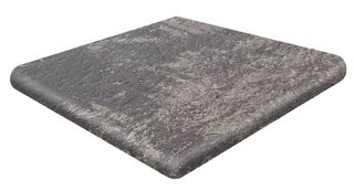 Gres de aragon Metal клинкер Esquina Redonda Black 33*33*14