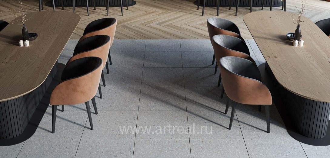 Керамогранит Estima Профи Агломерат в интерьере