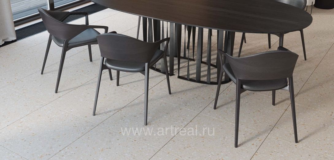 Керамогранит Estima Профи Агломерат в интерьере